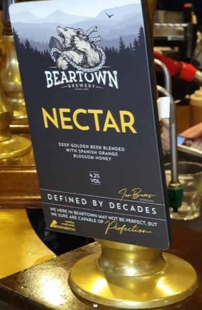 Nectar 4.2%, Beartown Brewery, England