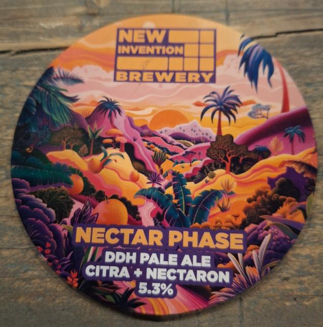 nectar phase, New Invention Brewery
