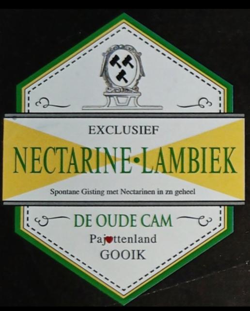 Nectarine Lambiek (2018) 6.5%, Geuzestekerij De Cam, Belgium