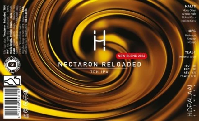 Nectaron Reloaded New Blend 2024 6.9%, Hopalaa, Latvia