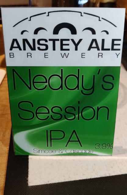 Neddy's Session IPA 3.9%, Anstey Ale Brewery, England