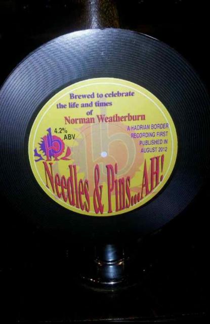 Needles & Pins...Ah! 4.2%, The Hadrian Border Brewing Co, England