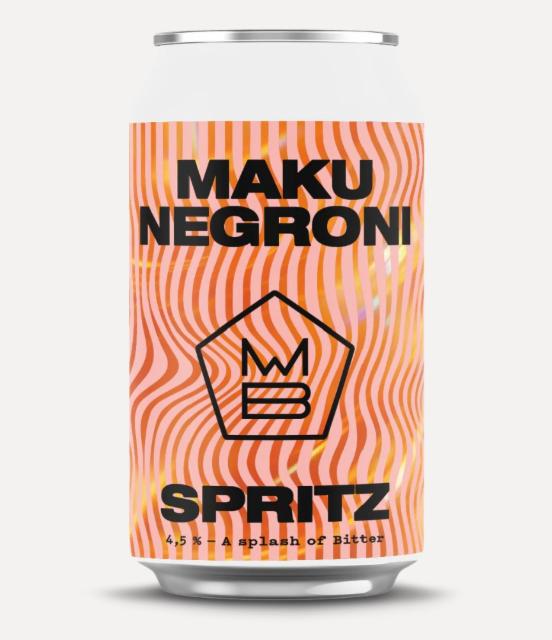 Negroni Spritz 4.5%, Maku Brewing, Finland