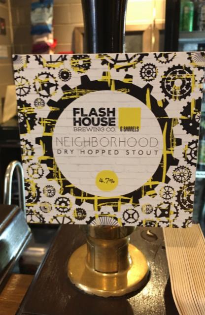 Neighborhood Dry Hopped Stout 4.7%, Flash House Brewing Company Limited, England