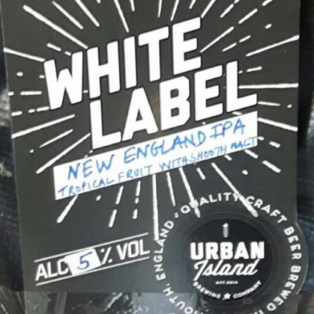 Urban Island NEIPA 5.0%, Urban Island Brewing Co Limited, England