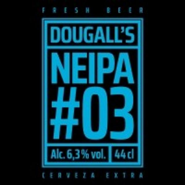 NEIPA #3 6.3%, Cerveza DouGall's, Spain