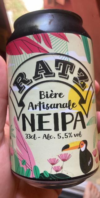 Neipa 5.5%, Brasserie Artisanale Ratz, France