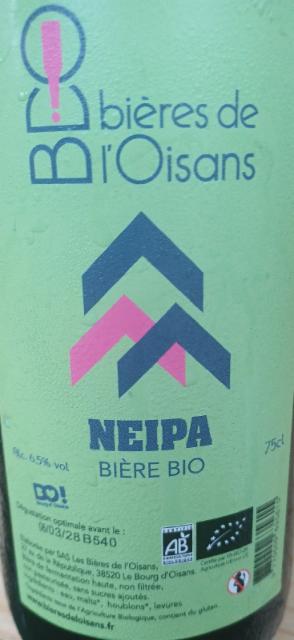 BDO NEIPA, Bières De L'Oisans (BDO)
