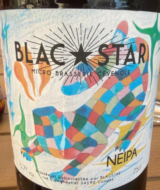 Neipa 5.7%, Microbrasserie Blacstar, France
