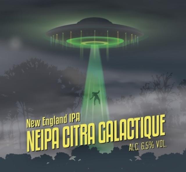 NEIPA Citra Galactique 6.5%, Brasserie Du Grand Paris, France