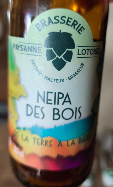 Neipa des bois, Brasserie Paysanne Lotoise