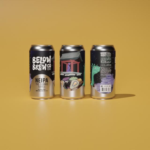 NEIPA the Cosmic Turtle, Below Brew Co