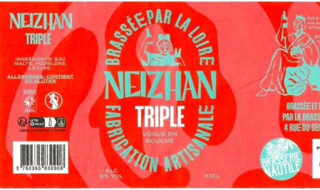 Neizhan Triple 8.0%, Brasserie Nautile, France