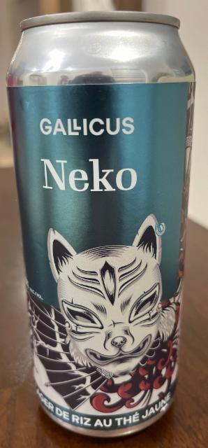Neko 5.0%, Brasserie Artisanale Gallicus, Canada