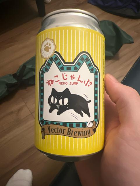 Neko jump 7.5%, Vector Brewing Company, Japan