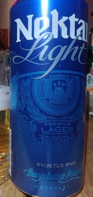 Nektar Light 4.6%, Banjalučka Pivara, Bosnia and Herzegovina