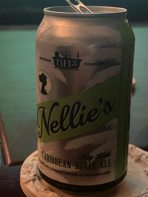 Nellie's Caribean style ale 4.8%, Taft's brewing co., United States