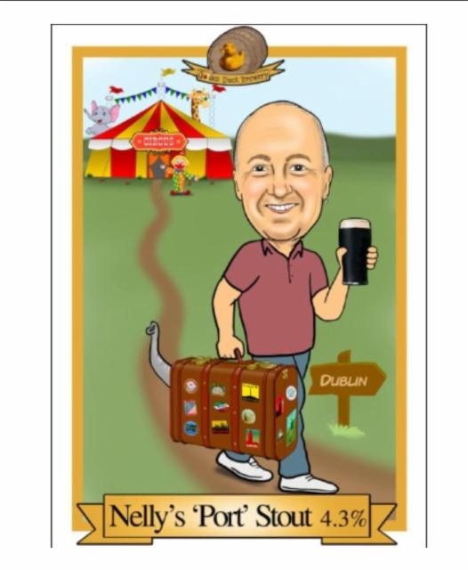 Nelly's Port Stout 4.3%, Golden Duck Brewery, England
