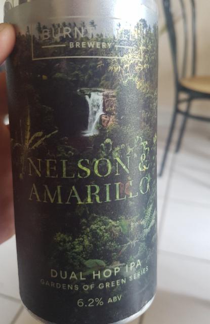 Gardens of Green - Nelson & Amarillo 6.2%, Burnt Mill Brewery, England