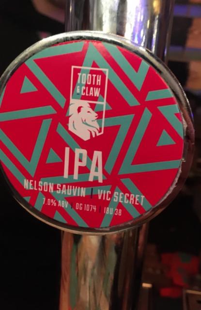 Nelson Sauvin - Vic Secret IPA 7.0%, Tooth & Claw Brewing, England