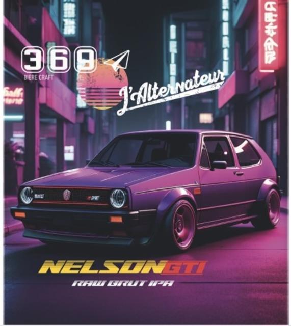 NelsonGTI 6.5%, 3:6:9 Bière Craft (3.6.9/369), France