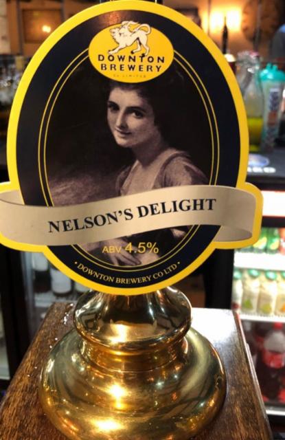 Nelson's Delight 4.5%, Downton Brewery, England