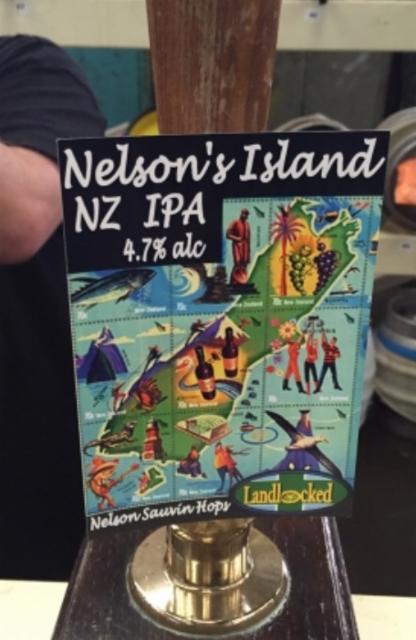 Nelson's Island 4.7%, Landlocked Brewing Co, England