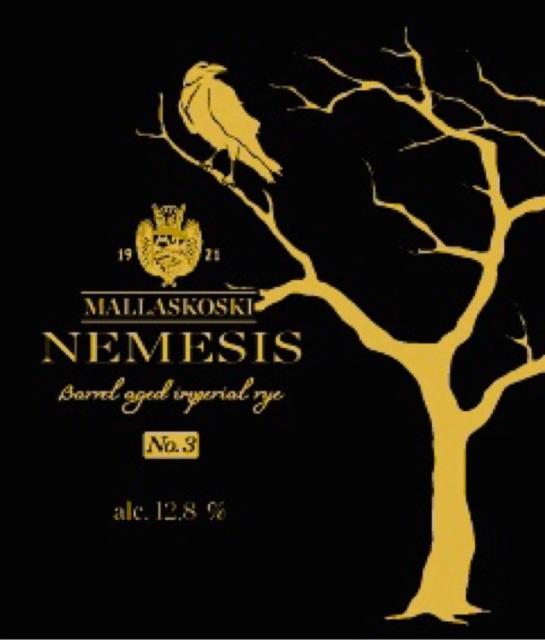 Nemesis No.3 12.8%, Mallaskosken Panimo, Finland