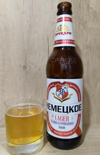 Nemetskoe Lager / Немецкое Lager 4.7%, Bochkarevsky Pivovarenny Zavod / Бочкаревский Пивоваренный Завод, Russia