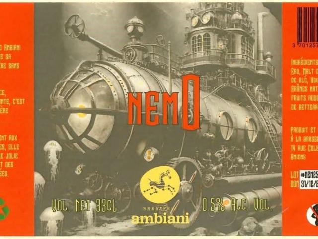 Nemo 0.5%, Brasserie Ambiani, France