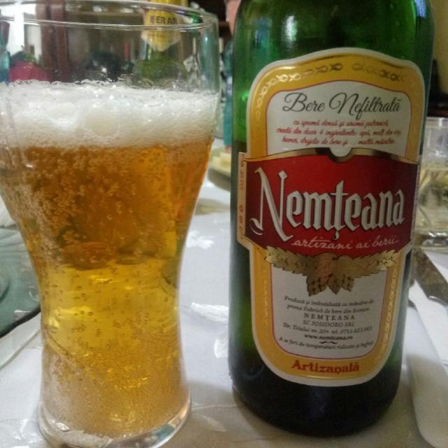 Bere Nefiltrată / Bere Blondă Nefiltrată, Fabrica de Bere Nemțeana