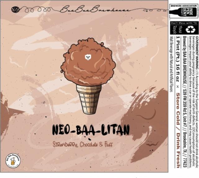 Neo-baa-Litan (Chocolate) 5.5%, Baa Baa Brewhouse, United States