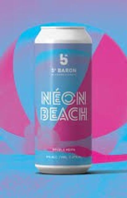Neon beach double NEIPA 8.0%, 5e Baron, Canada