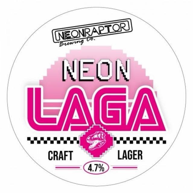 Neon Laga 4.7%, Neon Raptor Brewing Co., England