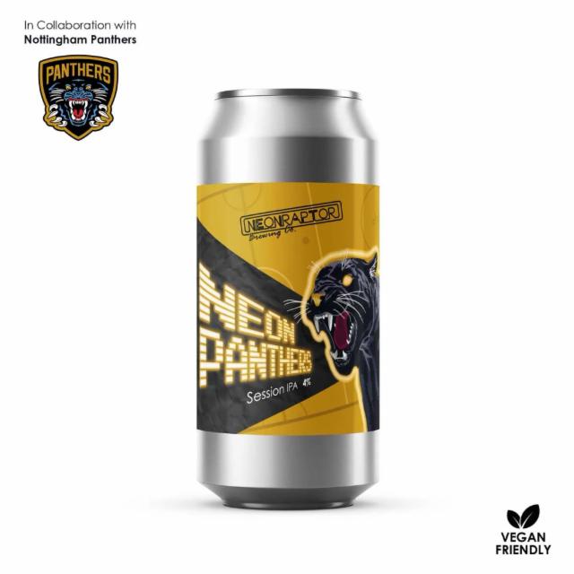 Neon Panthers 4.0%, Neon Raptor Brewing Co., England