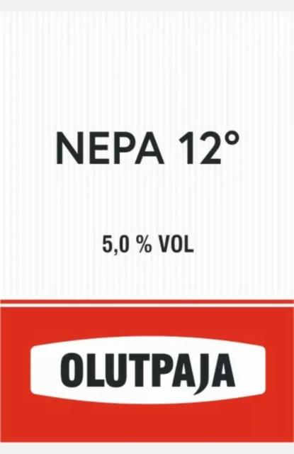 NEPA 12° 5.0%, Olutpaja, Finland