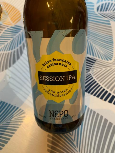 Nepo Session IPA 4.2%, Brasserie Nepo, France