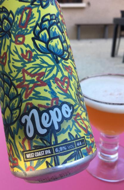 Nepo West Coast IPA 6.9%, Brasserie Nepo, France