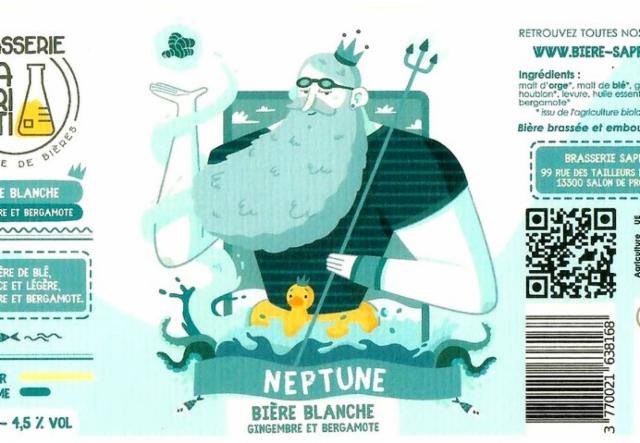 Neptune 4.5%, Brasserie Sapristi, France