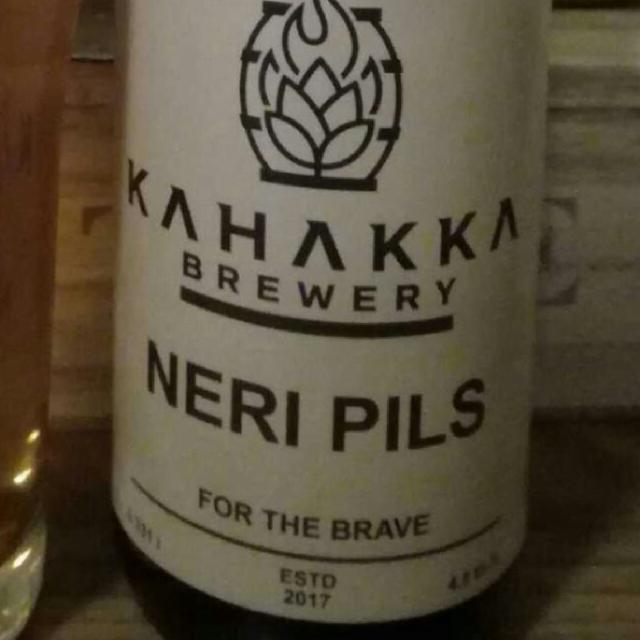 Neri Pils 4,5%, Nordic Brew Craft, Finland