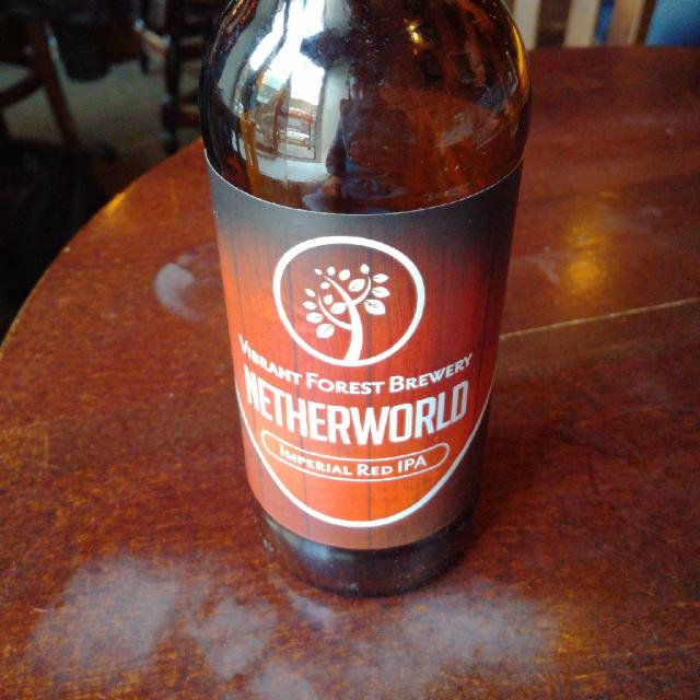Netherworld Imperial Red IPA 9.4%, Vibrant Forest Brewery, England