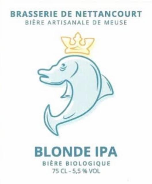 Nettancourt Blonde IPA, Brasserie De Nettancourt
