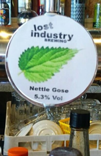 Nettle Gose 5.3%, Lost Industry Brewing, England