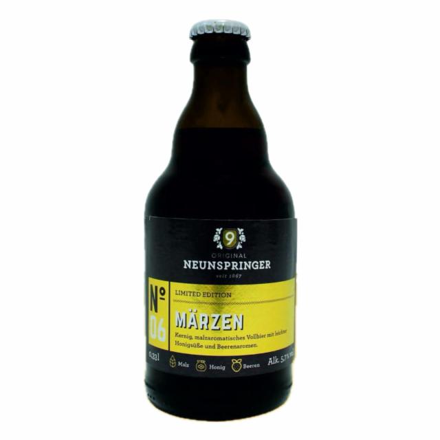 Neunspringer Märzen 5.7%, Brauerei Neunspringe Worbis, Germany