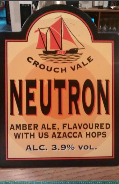 Neutron 3.9%, Crouch Vale Brewery, England