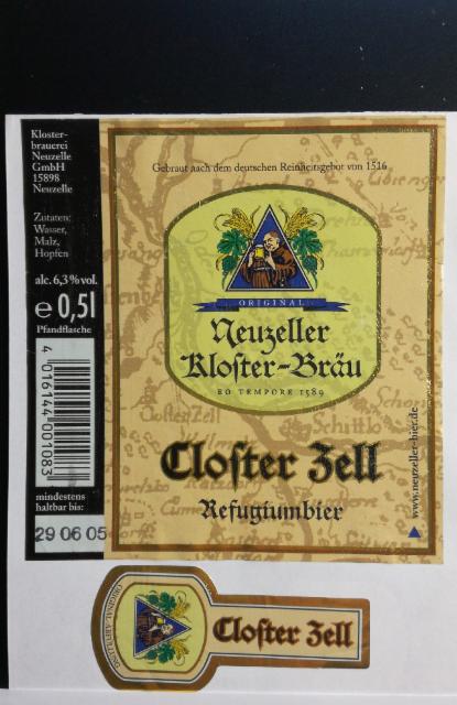Neuzeller Kloster hell 6.3%, Klosterbrauerei Neuzelle, Germany
