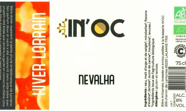Nevalha 8.0%, In'Oc, France