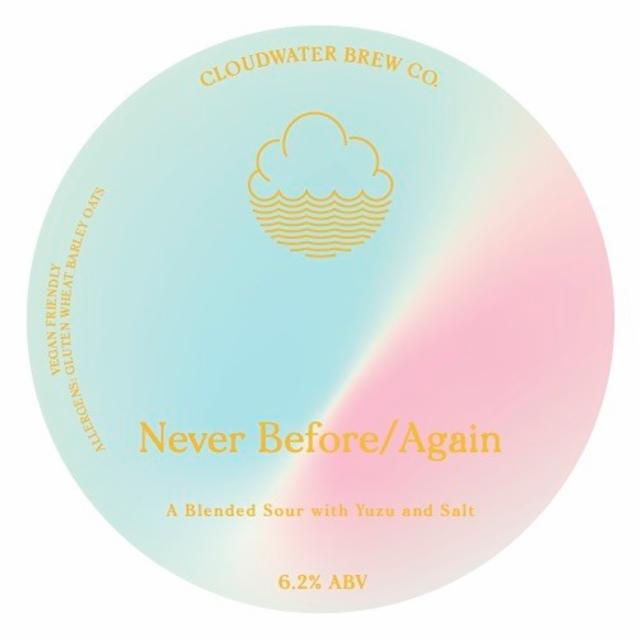 Never Before/Again 6.2%, Cloudwater Brew Co., England