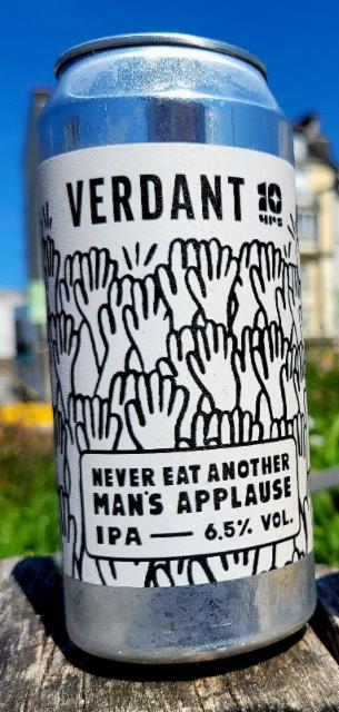 Never Eat Another Man's Applause 6.5%, Verdant Brewing Co., England