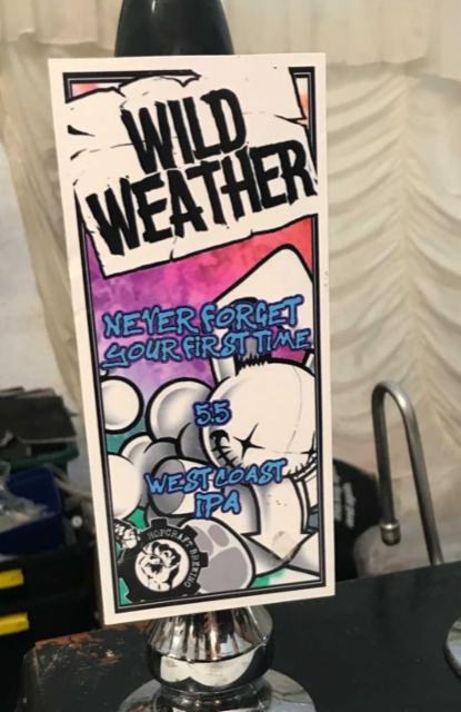 Never Forget Your First Time 5.5%, Wild Weather Ales, England